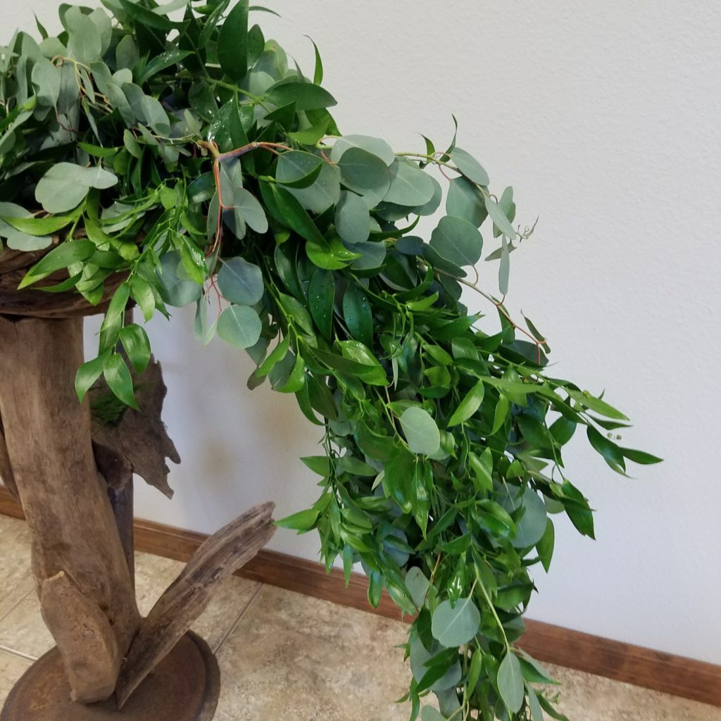 Eucalyptus, Italian Ruscus & Nagi Garlands - Alpha Fern